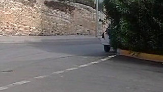 Blonde Babe Seduces Taxi Driver in Steamy Encounter
