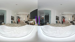 PURITYVR Naughty waiter with Elena Spano