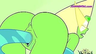 Hot Lesbian Cartoon - Peridot's Botany Class XXX Hentai Parody