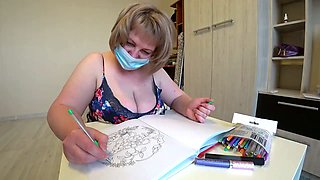Big-tits, hairy-pussy, big-ass