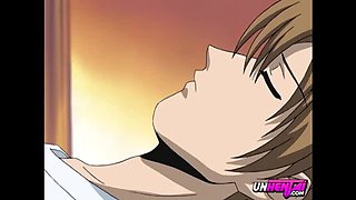 Step Mom Fucks Step Son Hard While Hubby Sleeps - Hot Hentai MILF Action