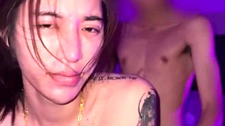 Asian Transsexual Named Yuey Has Hookup While Pissing - Japanese Premium She-creature Amateur