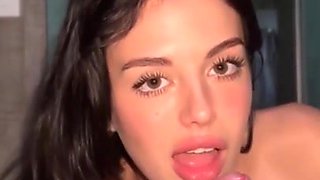 Emily Black Suck Real Knob Giving JOI Homemade