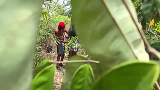 Hot Outdoor Sex with XQuillix - Best Doggy Style & Missionary Action