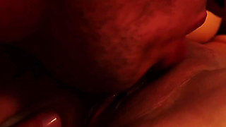 Hung Stud Catches Horny Brunette Masturbating Before They Fuck