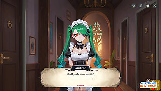 Hotel Tales Gameplay Part 3 - Helping Nikki Sort the Suitcases and Bathe Griselda the Huntress
