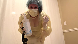 Nurturing Doctor Milks Asian Penis Hard