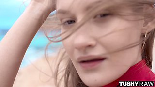 Everything that this blondie needs is anice big cock inside her ass and mouth