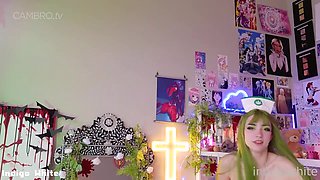 Sexually aroused nurse impassioned xxx scene
