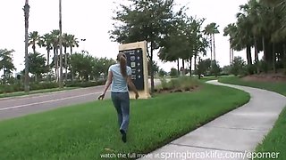 Public Nakedness Lady