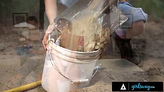 Girlsway Mia Malkova brings her partner to the big titted physician Angela White for a breasts session