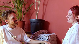 Redhead Muriel La Roja Giggles In Pussy Eating With Nico