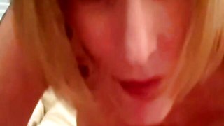 Lady's cumshot porn