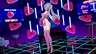 [mmd] Haku -i Will Be Yours Anal Plug Pussy Double Succubus Pattern Pink Erotic Fun Uniform