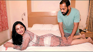 Cute Step Sis Fucked After a Body Massage