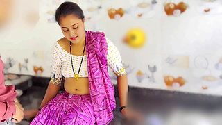 Desi Innocent Village Girl (maid’s Girl) Went Down the Boss's House on Dick and Fucked by the Boss