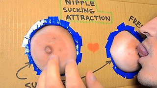 Big-Titted MILF's Nipple Attraction