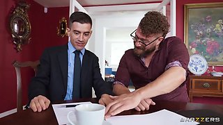 Xander Corvus, Jordi Polla And Chloe Savage - Seduces And Sucks Both
