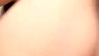 Horny japanese teen satomi stuffs herself with toy