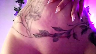 Big Boobed Blonde Masturbates With A Dildo In The Bathroom