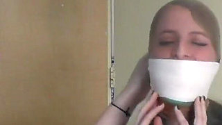 Luna Grey & Violet Haze - gag party HD