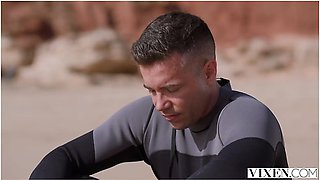 Alberto Blanco And Adriana Sephora In Surf Bunnies Bella, Kelly, Christy Seduce Instructor