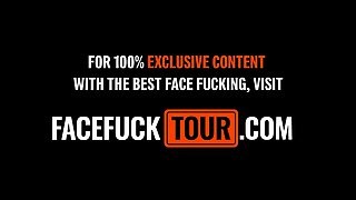 Amateur 18yo Latina Swallows Huge Cock