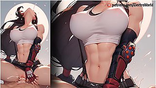 Sweaty Tifa Lockhart Will Make You Cum Repeatedly In A Variety Of Positions!