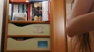 Footjob From Teen(18+) and Creampie