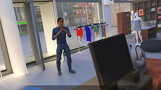 Away From Home Part 109 Cashier Fucked In Her Store By LoveSkySan69