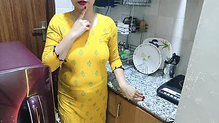 Horny Indian Step Mom Fucked in Kitchen - Hindi Desi Bhabhi Sex