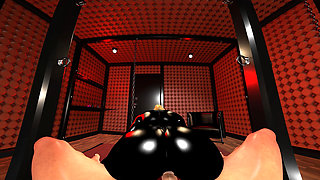 Busty Latex Queen Rides You - POV Experience