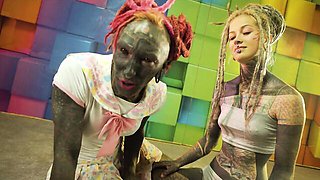 Watch romantic nymphet's scene