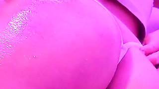 Wet and Messy Full Body Oiled Boobs Ass Pussy in the Shower