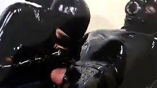 Perverser deutscher Latex-Anal