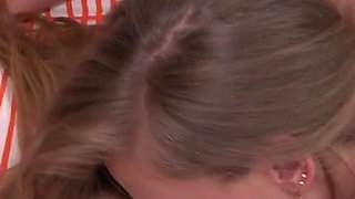 Lesbian MILF Sissy Neri Shows 19 Year Old Girl Krysta S. How Its Done!