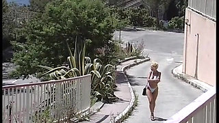 Blonde Coastal Passion French Riviera Fuck Fest