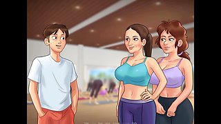 Summertime saga, lets play game, anime