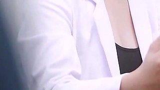 Slut Female Doctor Milking During Hard Sex with Patient