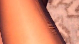 A nylon and foot fetish