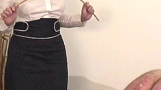 Caned by Miss Wood