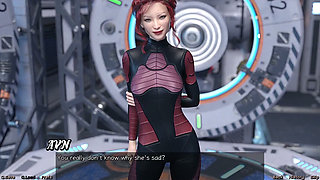 Stranded in Space - Asian MILF Scientist Showcases Her Project