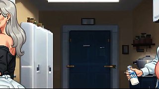 Lengthy haired Blonde hentai