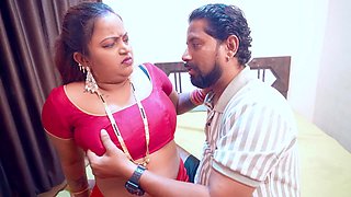 Newly married Bhabhi seduce by her naughty devar on the bed