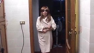 Real Italian Couple First Time Anal Fucking Hairy MILF Close-Up HD