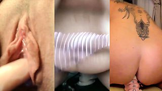 Compilation of the best 10 cam girls recorded in January