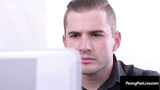 Penny Pax and Violet Monroe's natural tits trailer by Penny Pax Live