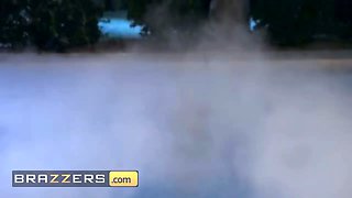 Brazzers - fellating hot maddy may is prepped to take two schlongs & have a dual penetrating threesome