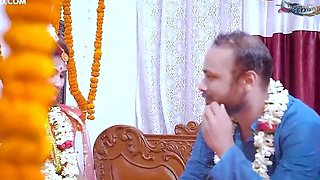 Tiny Indian MILF Naomi Shah swallows a stiff cock