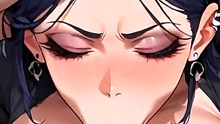 Anime Ai My Ex-girlfriend Invites Me to Her House to Give Me a Deep Throat